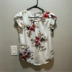 Small floral blouse